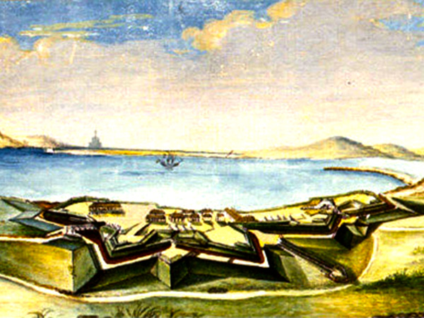 Рисунок Фанагорийской крепости